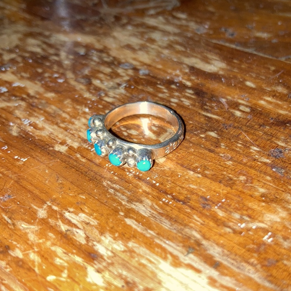 Zuni Turquoise ring - Picture 3 of 3